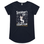 Schrodinger's Cat The Escape Plan Women's AS Colour Scoop Neck T-Shirt