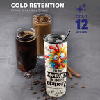 I'm Not Weird, I'm Limited Edition - 20oz Tall Skinny Tumbler with Lid and Straw