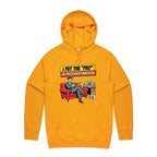 I Put The Pro In Procrastination, Retro Gentleman Men's AS Colour Hoodie Gold Mens Hoodie comic Printed In Australia