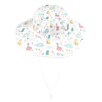 Quirky Dinosaurs Wide Brim Bucket Hat Wide Brim Bucket Hat animal Printed Offshore