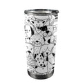 Black And White Dogs - 20oz Mobile Tumbler with Lid (Black Lock) One Size 20oz Travel Mug animal Printed Offshore