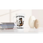 Personalise - Don't Rush Me, Cat - White Latte 17oz Ceramic Mug Personalised Latte Mug animal Globally Fulfilled