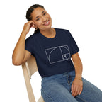 Fibonacci Unisex Softstyle T-Shirt T-Shirt Australian Printer Maths Science