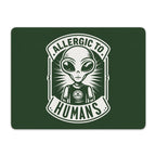 Allergic To Humans, Alien Leather Mouse Pad Leather Mouse Pad Printed Offshore Sci Fi