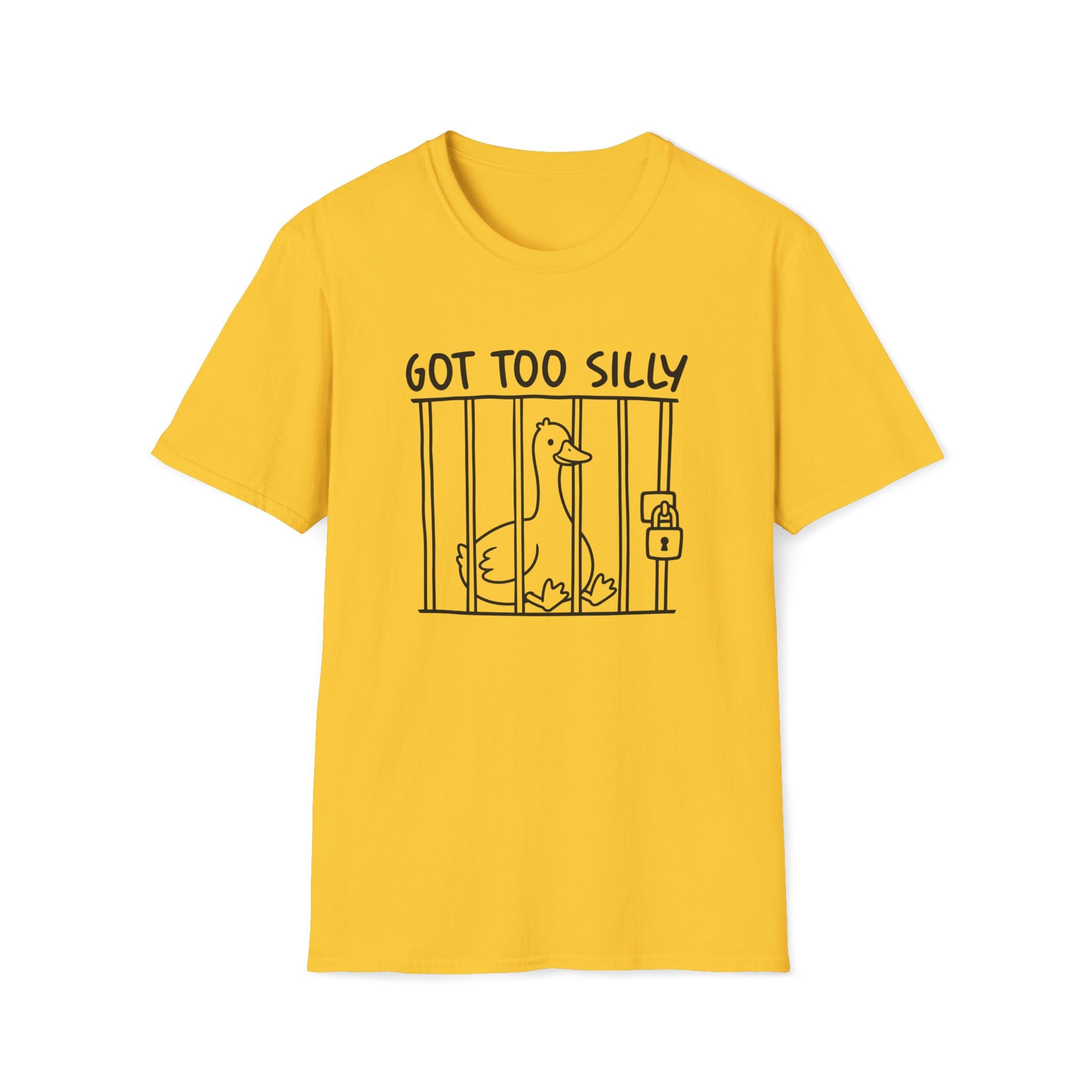 Got Too Silly Goose Unisex T-Shirt Daisy Unisex Adult T-shirt animal Globally Fulfilled