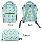 Australian Birds Multi-Function Backpack, Nappy / Diaper Bag Multi-function Backpack, Nappy / Diaper Bag animal Australia Birds Printed Offshore