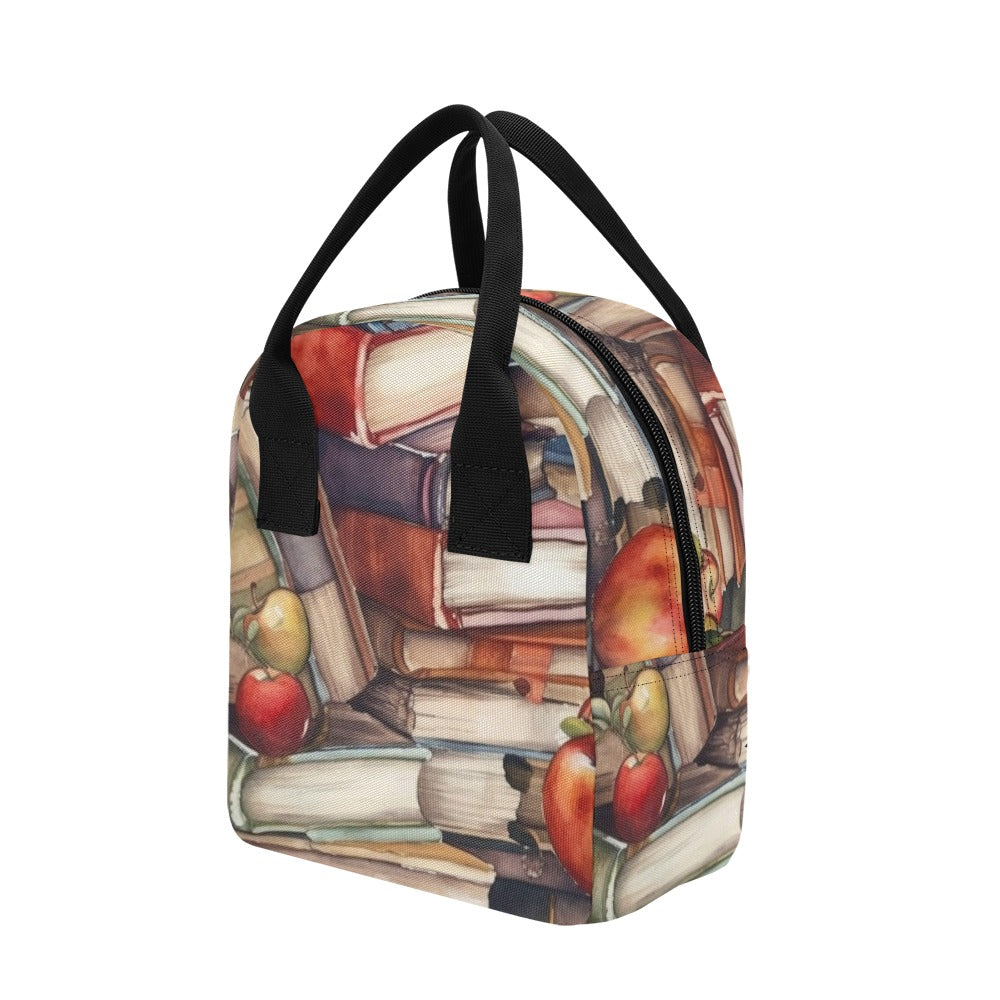 Watercolour Books - Zipper Lunch Bag Zipper Lunch Bag Printed Offshore