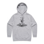 I'm Fine Drowning Thumbs Up Women's AS Colour Hoodie