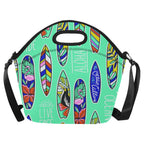 Surfboards - Neoprene Lunch Bag One Size Neoprene Lunch Bag Printed Offshore