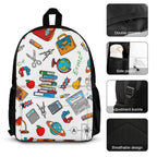 School Time - Three Piece Backpack Set