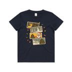 Retro Christmas Cards - Kids Youth T-shirt