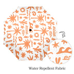 Orange Surf Umbrella Umbrella Printed Offshore Surf