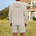 Quokkas Men's Lightweight Sun Hoodie & Shorts Set