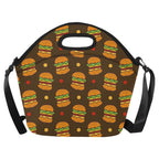 Burgers - Neoprene Lunch Bag One Size Neoprene Lunch Bag Printed Offshore