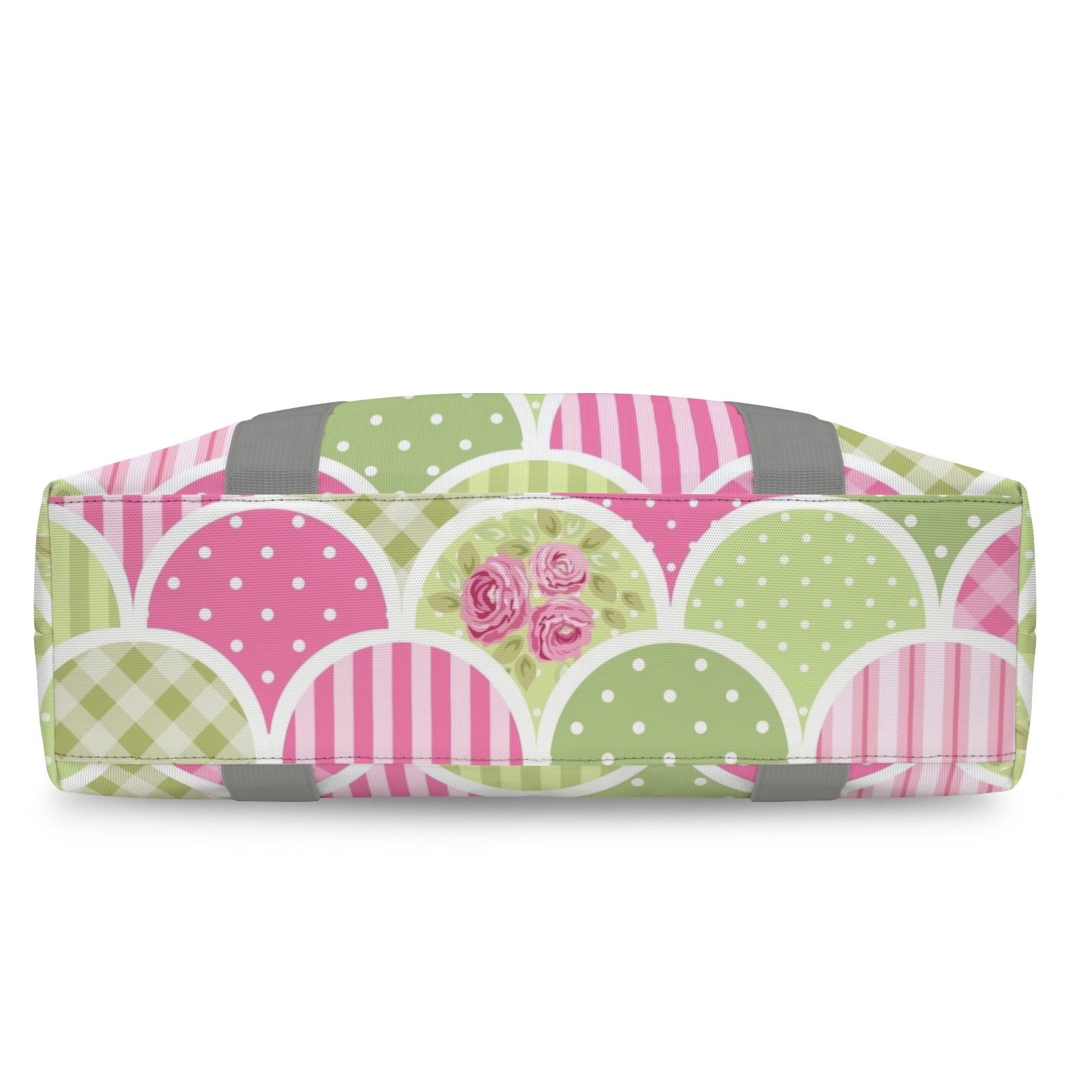 Floral Tabs Duffle Bag-Simple (Model 1715) Duffle Bag-Simple (1715)
