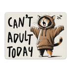 Can't Adult Today, Cat Leather Mouse Pad Leather Mouse Pad animal Printed Offshore