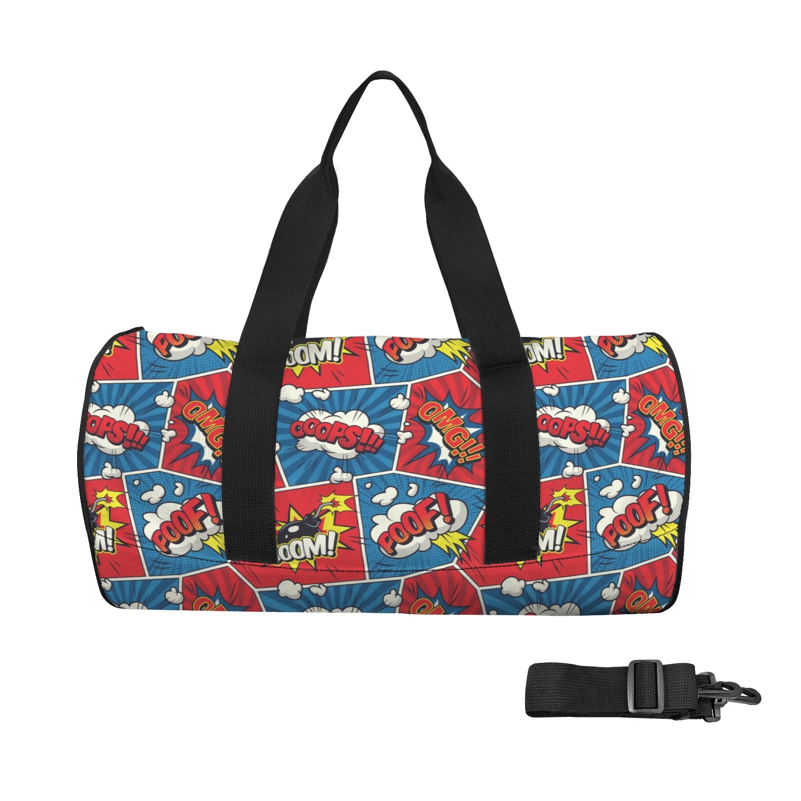Comic Book Cells Duffle Bag one size Duffle Bag Printed Offshore