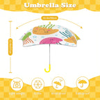Jellyfish Kids Safe Round Corner Umbrella Kids Safe Round Corner Umbrella animal Ocean Printed Offshore