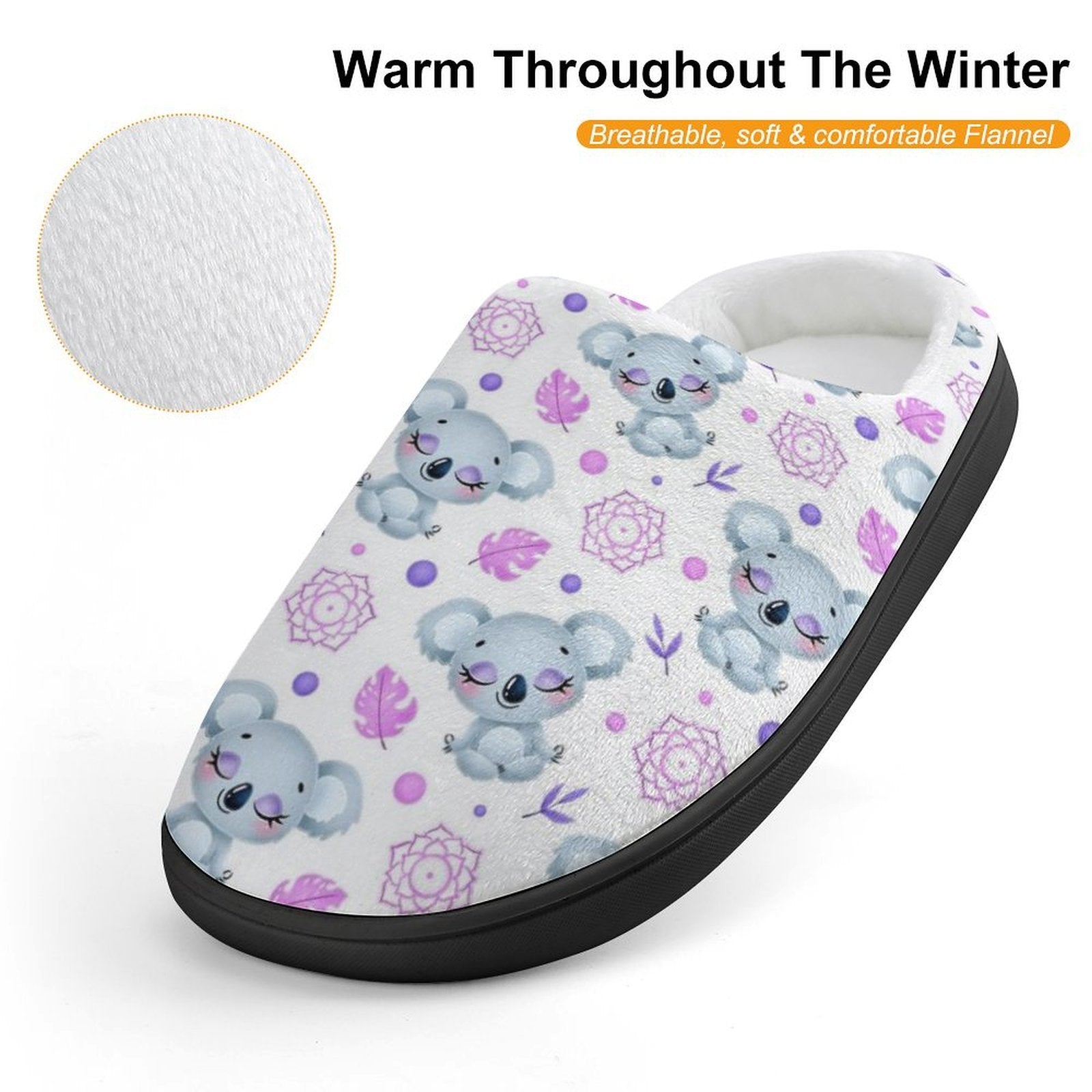 Zen Koala Kids Cotton Slippers Kids Cotton Slippers animal Australia Printed Offshore
