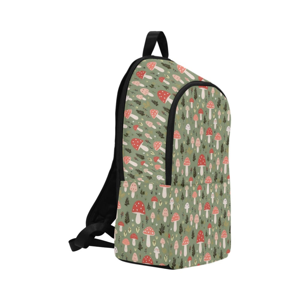 Mushroom Garden - Fabric Backpack