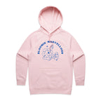 Bloomin' Marvellous - Womens Hoodie Pink Womens Hoodie Positivity Printed In Australia