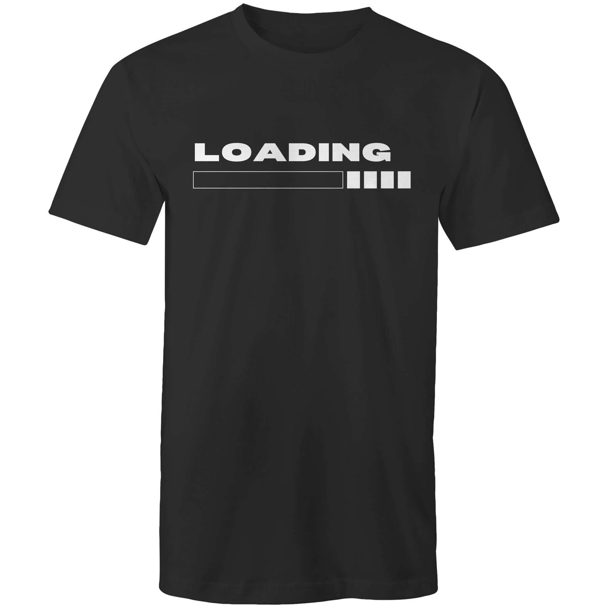 Loading - Mens T-Shirt Black Mens T-shirt Printed In Australia
