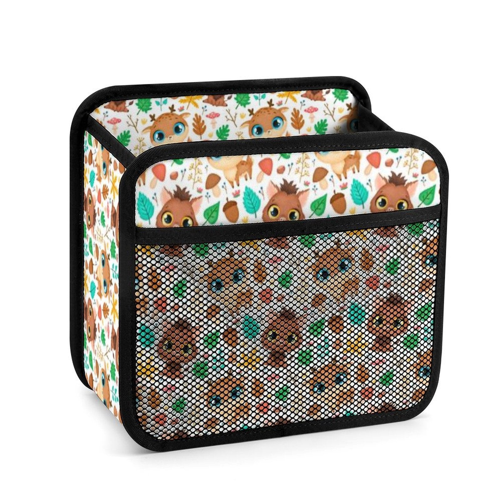 Cute Autumn Creatures Car Seat Back Organiser white 24.3x23.2x12.7cm Car Seat Back Organiser animal Printed Offshore