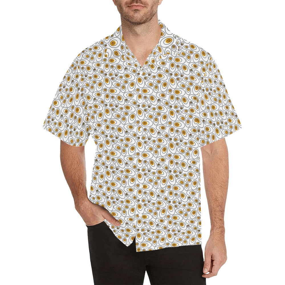 Eggs Abstract - Mens Hawaiian Shirt