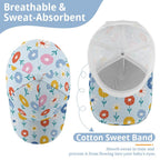 Abstract Cute Flowers Kids Baseball Cap