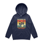 Drummer Kid - Kids Hoodie