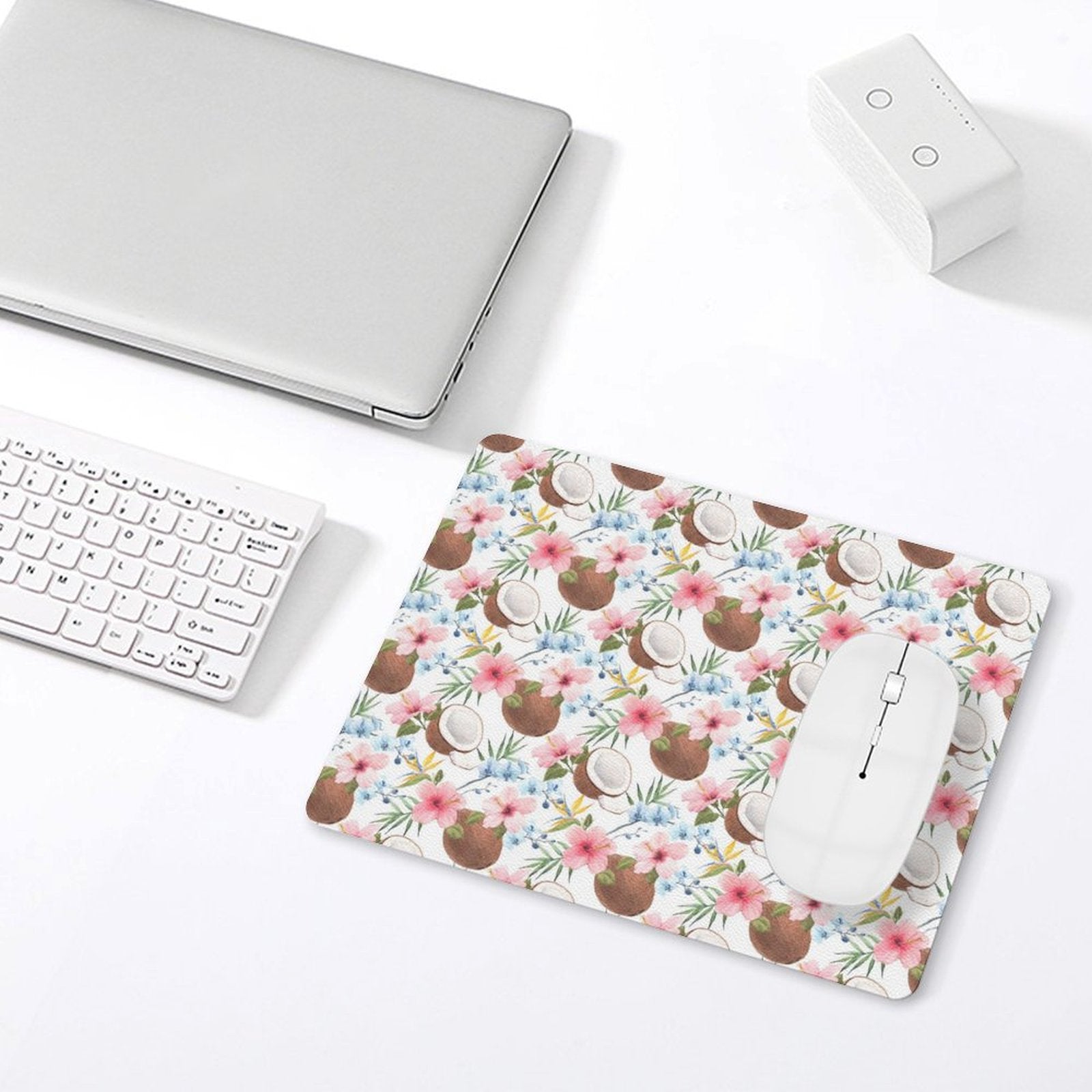 Coconuts Leather Mouse Pad Leather Mouse Pad Food Printed Offshore