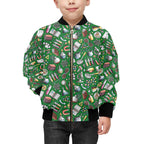 Science Love Kids Bomber Jacket Kids Bomber Jacket Printed Offshore Science