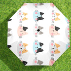 Cat Faces - Semi-Automatic Foldable Umbrella (Model U12) Semi-Automatic Foldable Umbrella (U12)