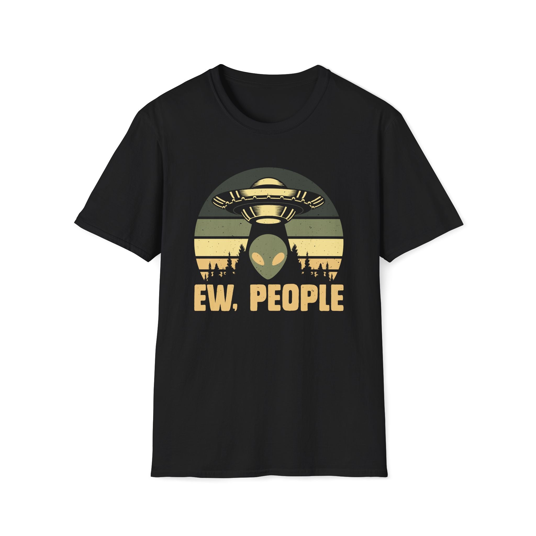 Ew People Alien UFO Unisex T-Shirt