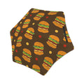 Burgers Kids Safe Round Corner Umbrella One Size Kids Safe Round Corner Umbrella Food Printed Offshore