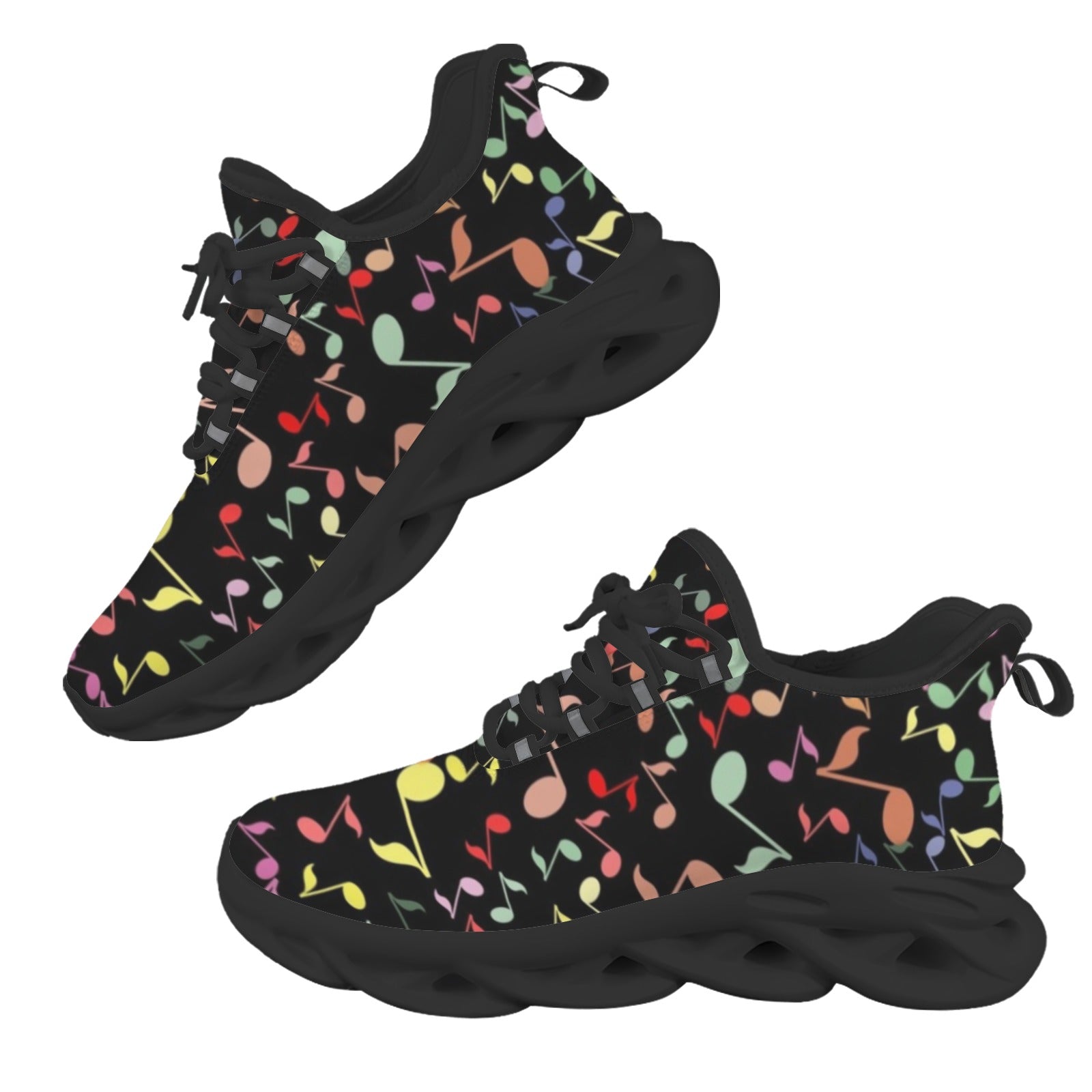 Quavers, Music Notes Women's Twisted Sole Sneakers