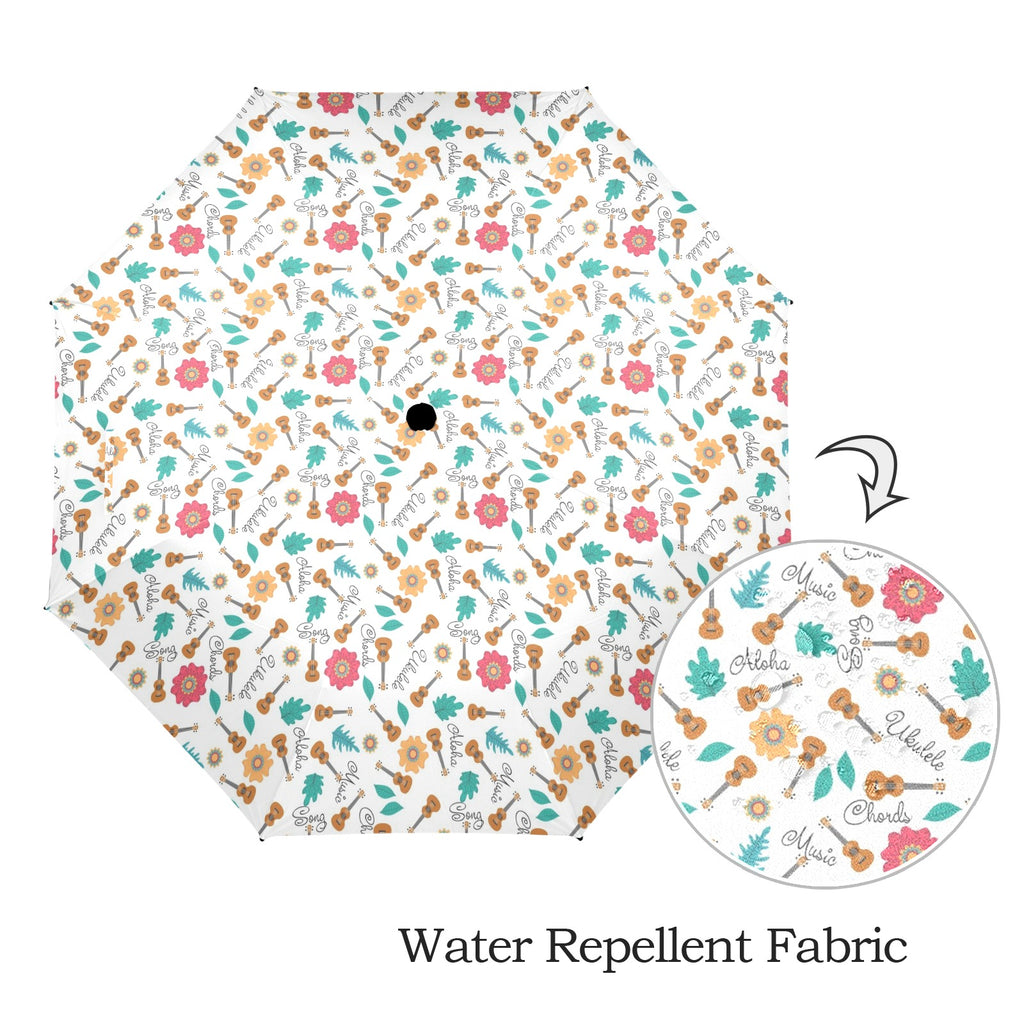 Ukulele Umbrella Umbrella Music Printed Offshore