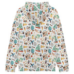 Travel And Explore Women's Full-Zip Hoodie