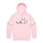 Science Lab, There Is Always A Solution - Mens Hoodie Pink Mens Hoodie Printed In Australia Science