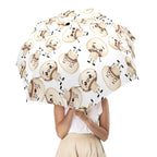 Cute Mushrooms - Semi-Automatic Foldable Umbrella (Model U12) Semi-Automatic Foldable Umbrella (U12)