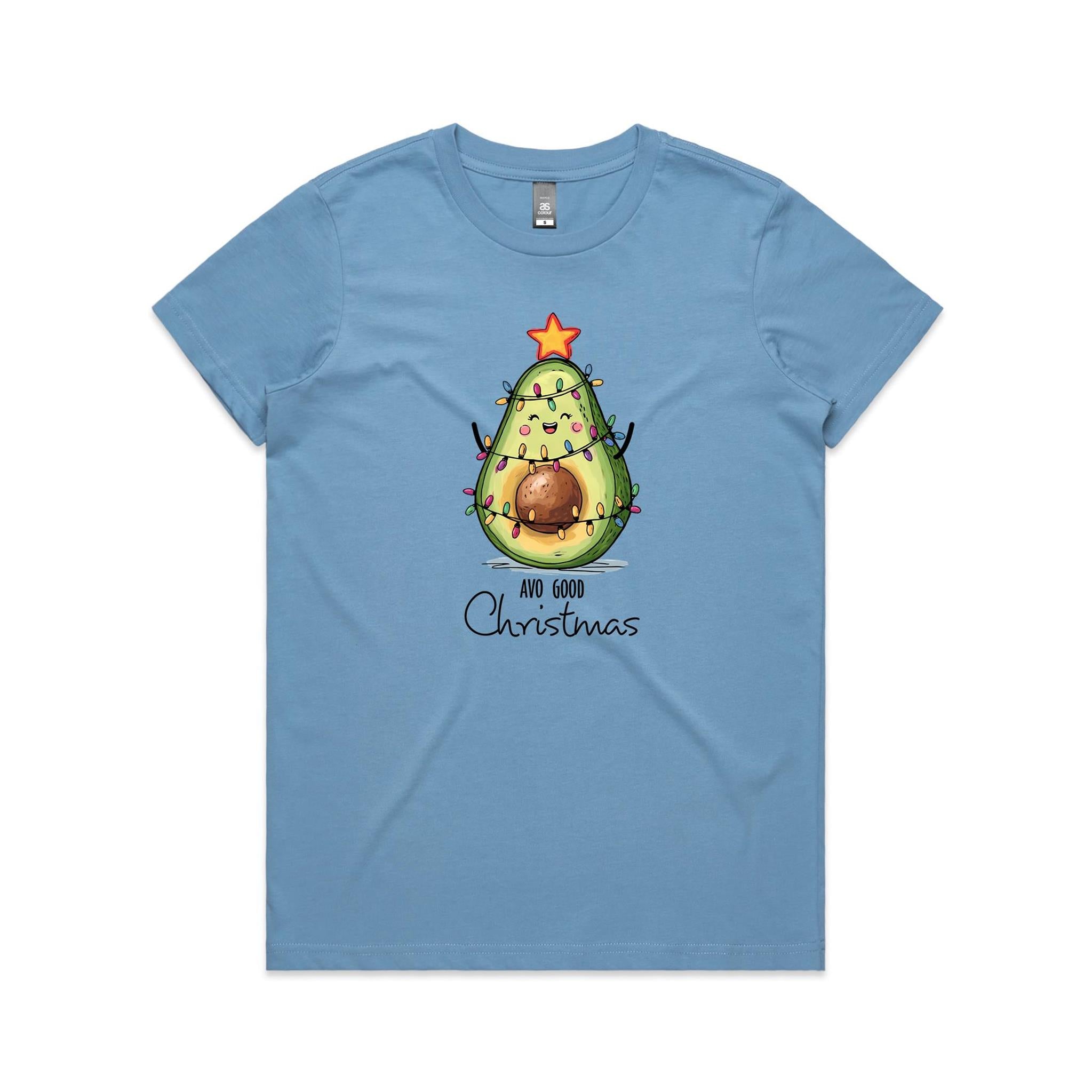 Avo Good Christmas - Womens T-shirt