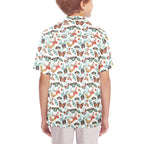 Pretty Moths And Butterflies Senior Kids Hawaiian Shirt