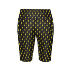 Yellow Lightning Women's Bike Shorts With Side Pockets Women's Bike Shorts comic Printed Offshore