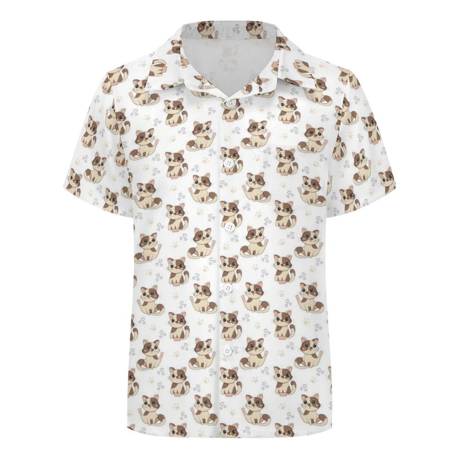 Quokkas Kids Cotton Short Sleeve Shirt