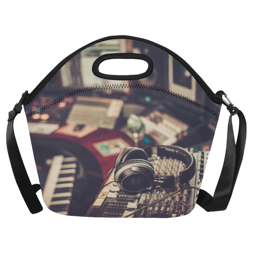 Sound Desk - Neoprene Lunch Bag One Size Neoprene Lunch Bag Printed Offshore