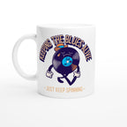 Keeping The Blues Alive - White 11oz Ceramic Mug Default Title White 11oz Mug Globally Fulfilled Music