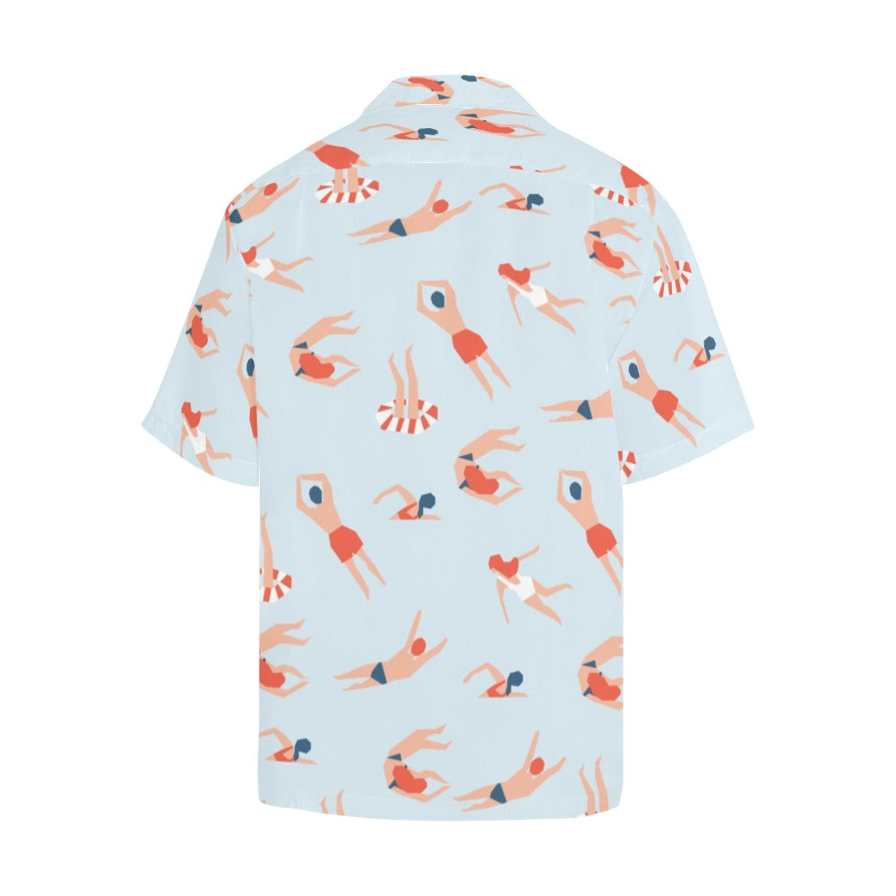 Summer Swim - Mens Hawaiian Shirt