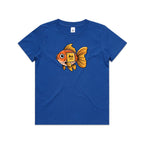 Gold Fish Periodic Table Element Kids AS Colour T-shirt