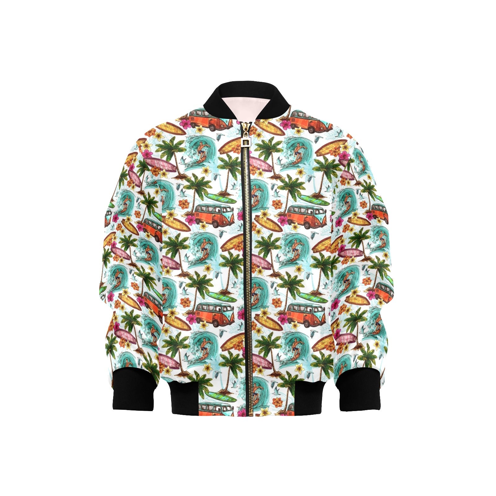 Surfing Safari Kids Bomber Jacket