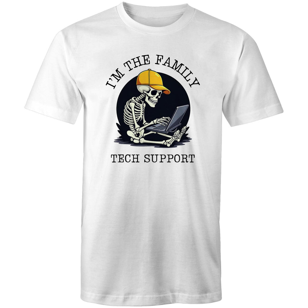 I'm The Family Tech Support - Mens T-Shirt White Mens T-shirt Printed In Australia Tech